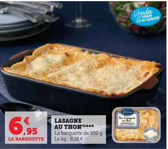 lasagne au thon