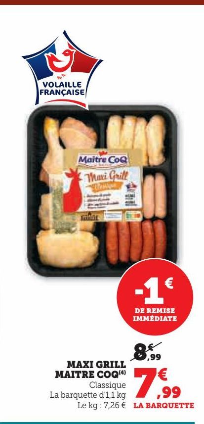 Maxi Grill Maître Coq