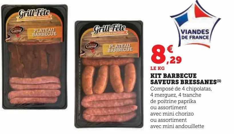 kit barbecue saveurs bressanes