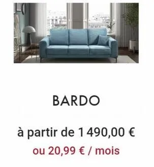 bardo  à partir de 1 490,00 € ou 20,99 € / mois 