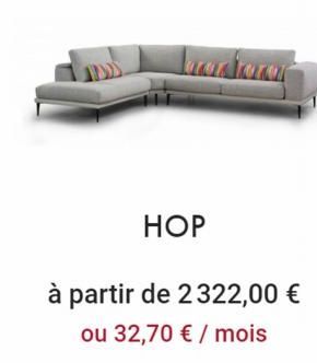 Padarai  HOP  à partir de 2322,00 €  ou 32,70 € / mois 