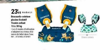 NABALJI  NABAIJI  Divers coloris 