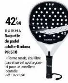 raquettes de padel 