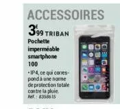 accessoires  399 triban  pochette imperméable smartphone 