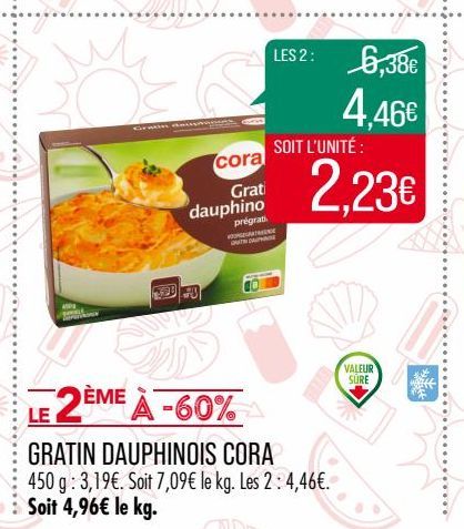 Gratin dauphinois Cora