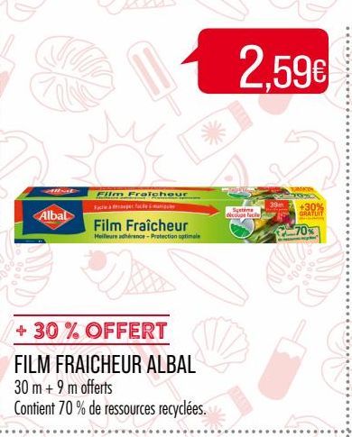 Film fraicheur Albal