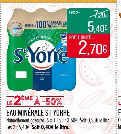 eau minérale St Yorre