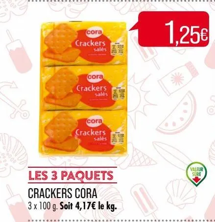 crackers cora