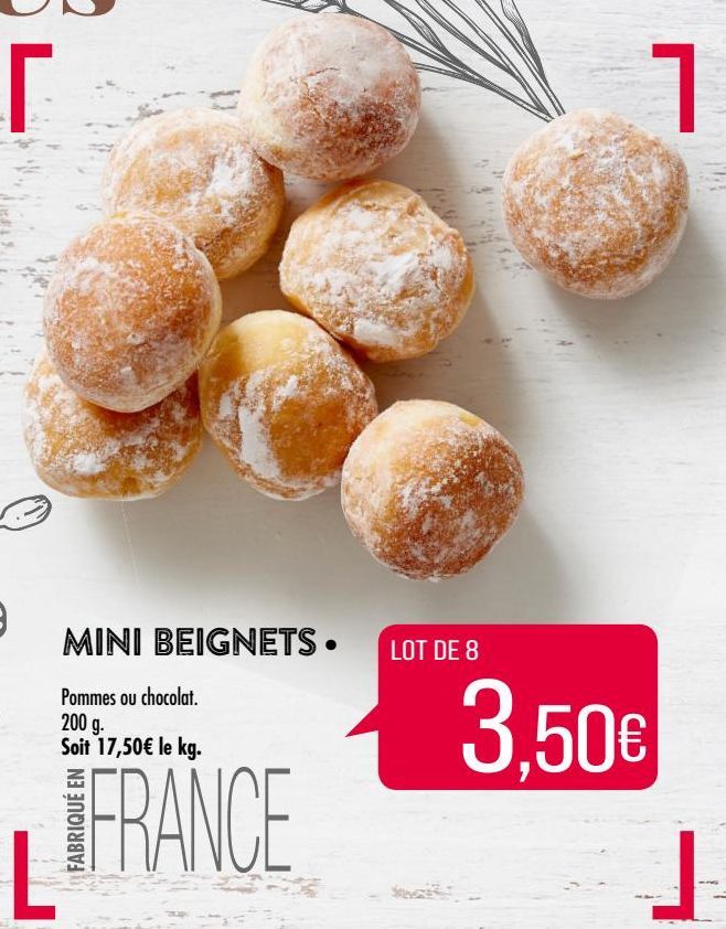 Mini beignets