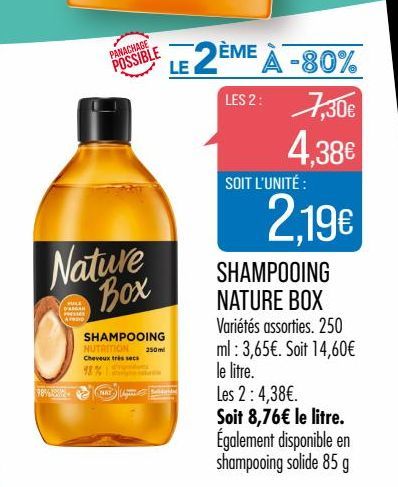 shampoing Nature Box