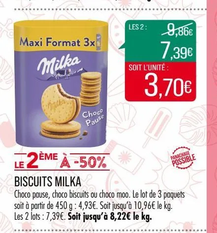 biscuits milka