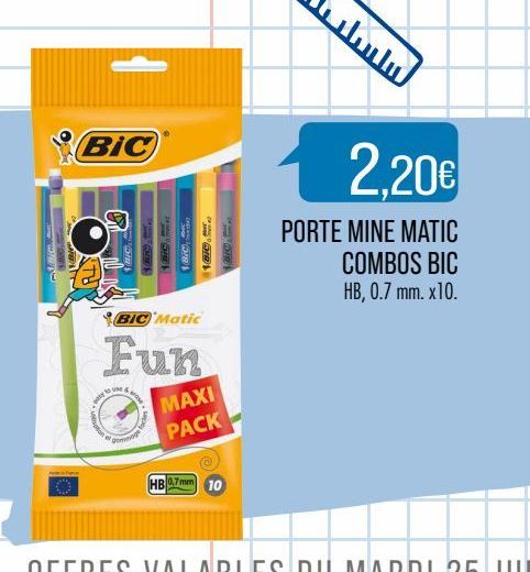 porte-mine matic combos  BIC