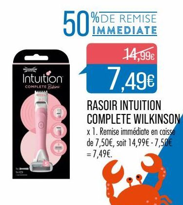 rasoir intuition complete Wilkinson