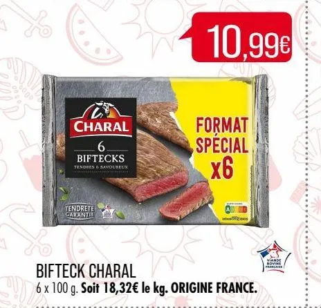 bifteck charal
