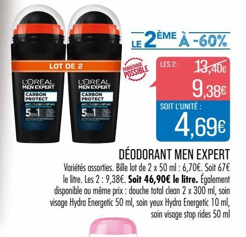 déodorant Men expert