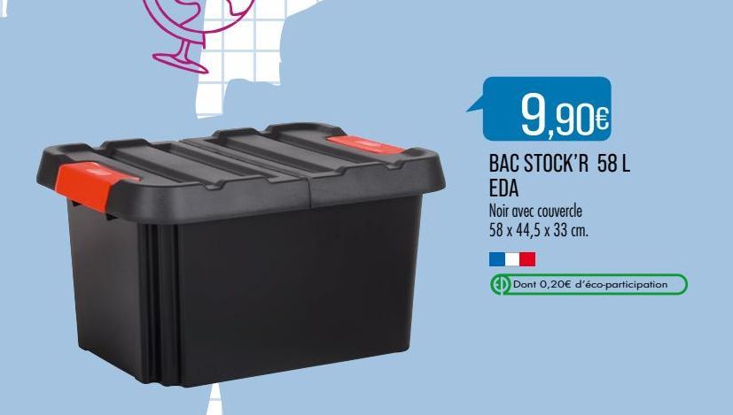 Bac stock`R 58 L Eda