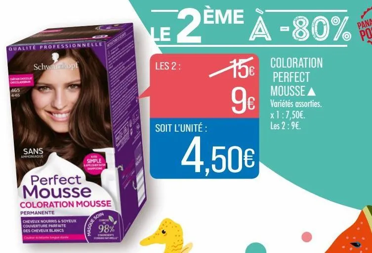 coloration perfect mousse