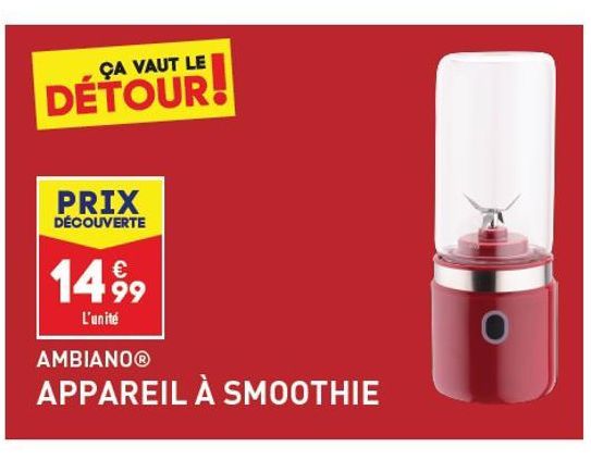 Appareil à Smoothie Ambiano