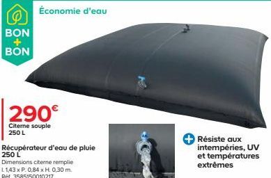 kit de récupération d'eau de pluie 