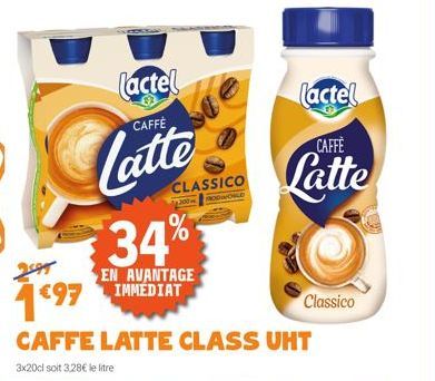 caffe latte Lactel