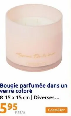 bougie parfumée 