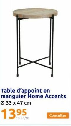 Table d'appoint 