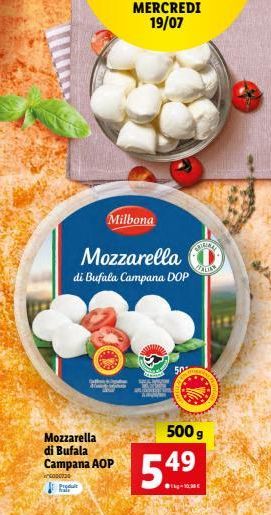 mozzarella Dop