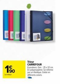 trieur Carrefour