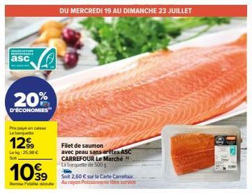 saumon Carrefour