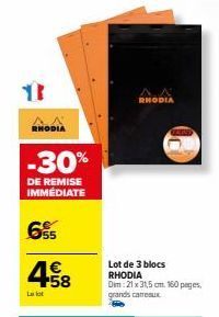 soldes Rhodia