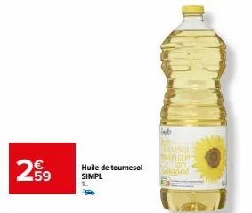 huile de tournesol 