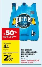 eau gazeuse Perrier