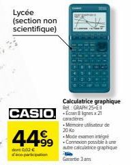 calculatrice Casio