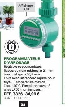 programmateur d'arrosage 