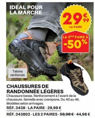 chaussures de randonnée 