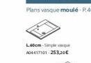 L60cm-Simple v  A04417101-253,20 € 