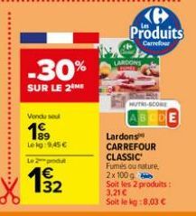 lardons Carrefour