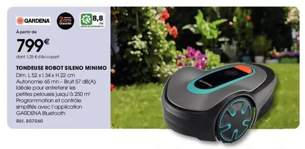 tondeuse robot gardena