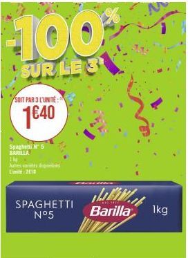 spaghetti Barilla