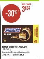 barres Snickers