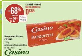 barquettes 