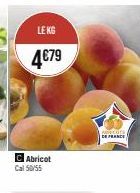 LE KG  4€79  Abricot  Cal 50/55  FRANCE 