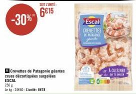 crevettes Escal