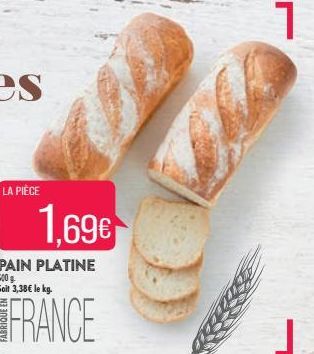 LA PIÈCE  1,69€  1  J 