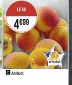 LE KG  4€99  Abricot  FRANCE 