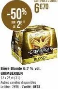 bière blonde grimbergen