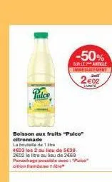 boisson aux fruits 