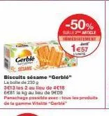 biscuits gerblé