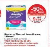 incontinence always