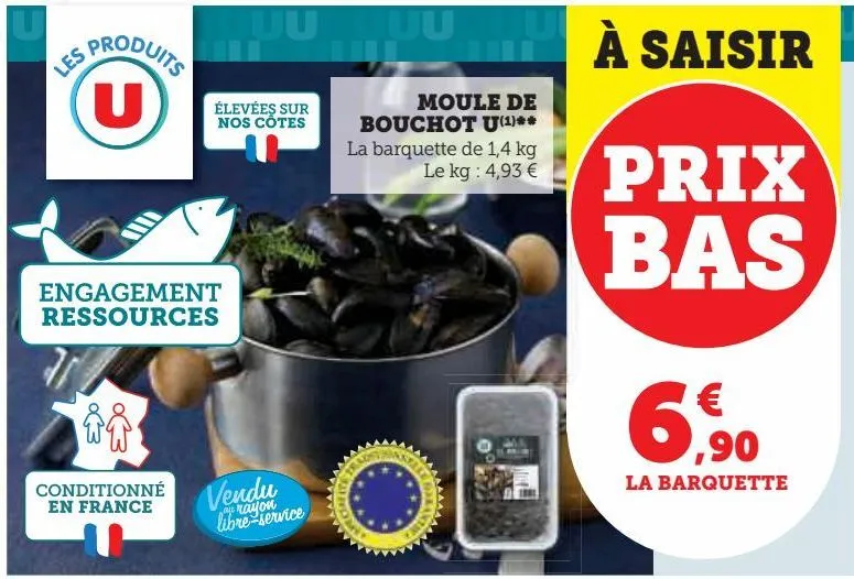 moule de bouchot u